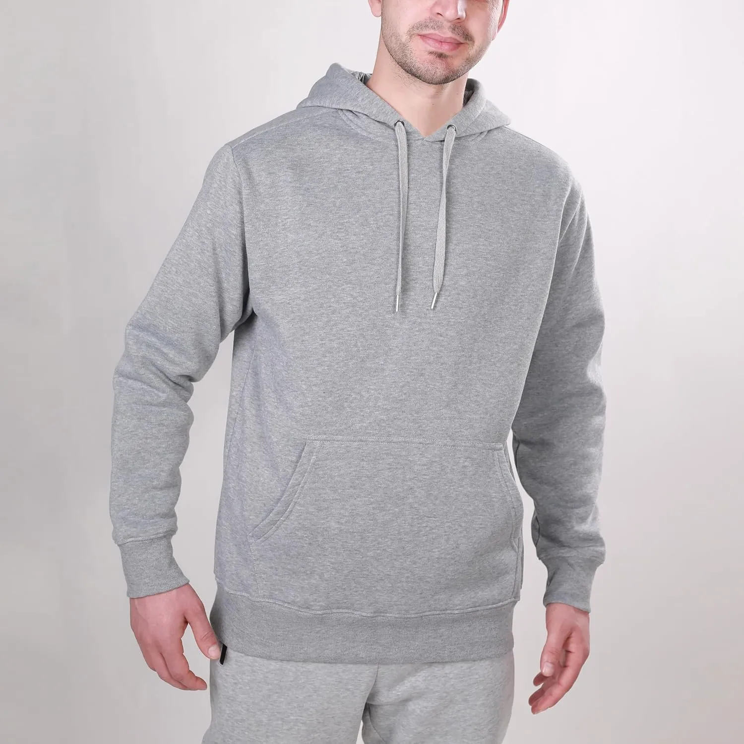 3 Pack Mens Fleece Hoodie Long Sleeve Lightweight Athletic Workout Sweatshirt for Men with Pockets