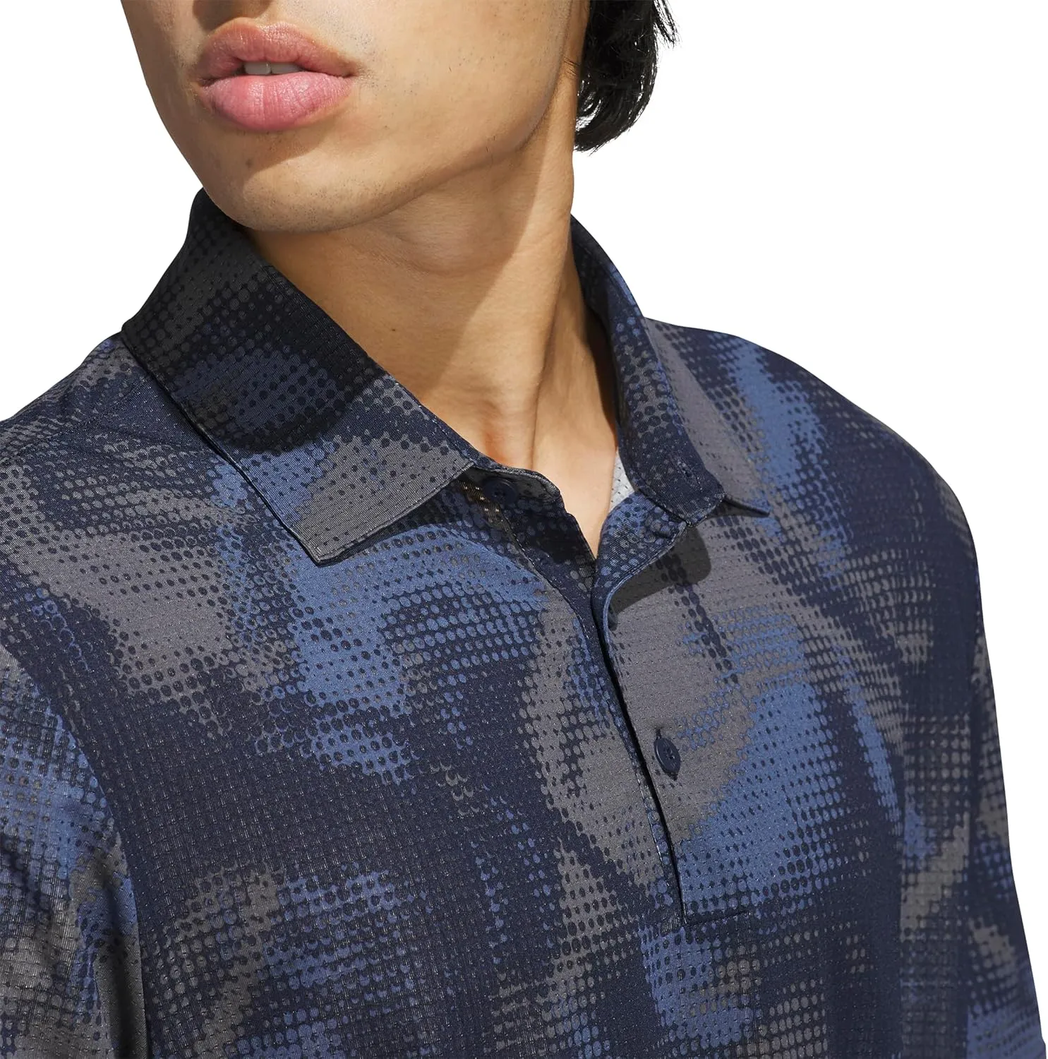 adidas Men's Ultimate365 Printed Mesh Polo Shirt