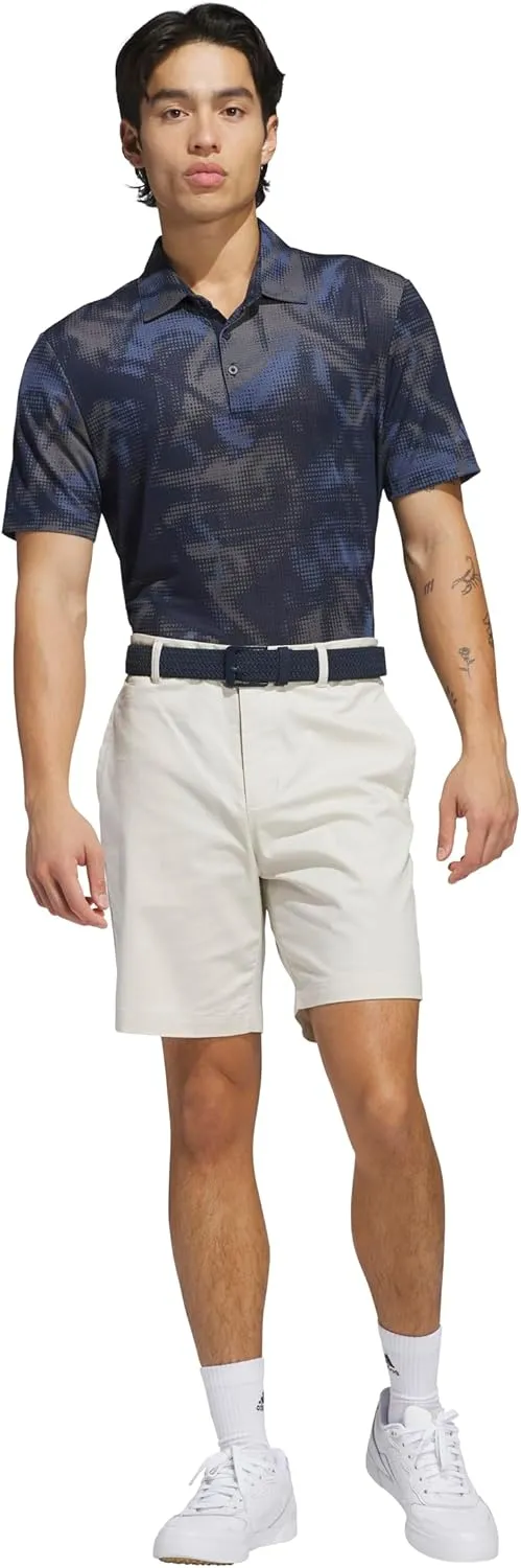 adidas Men's Ultimate365 Printed Mesh Polo Shirt