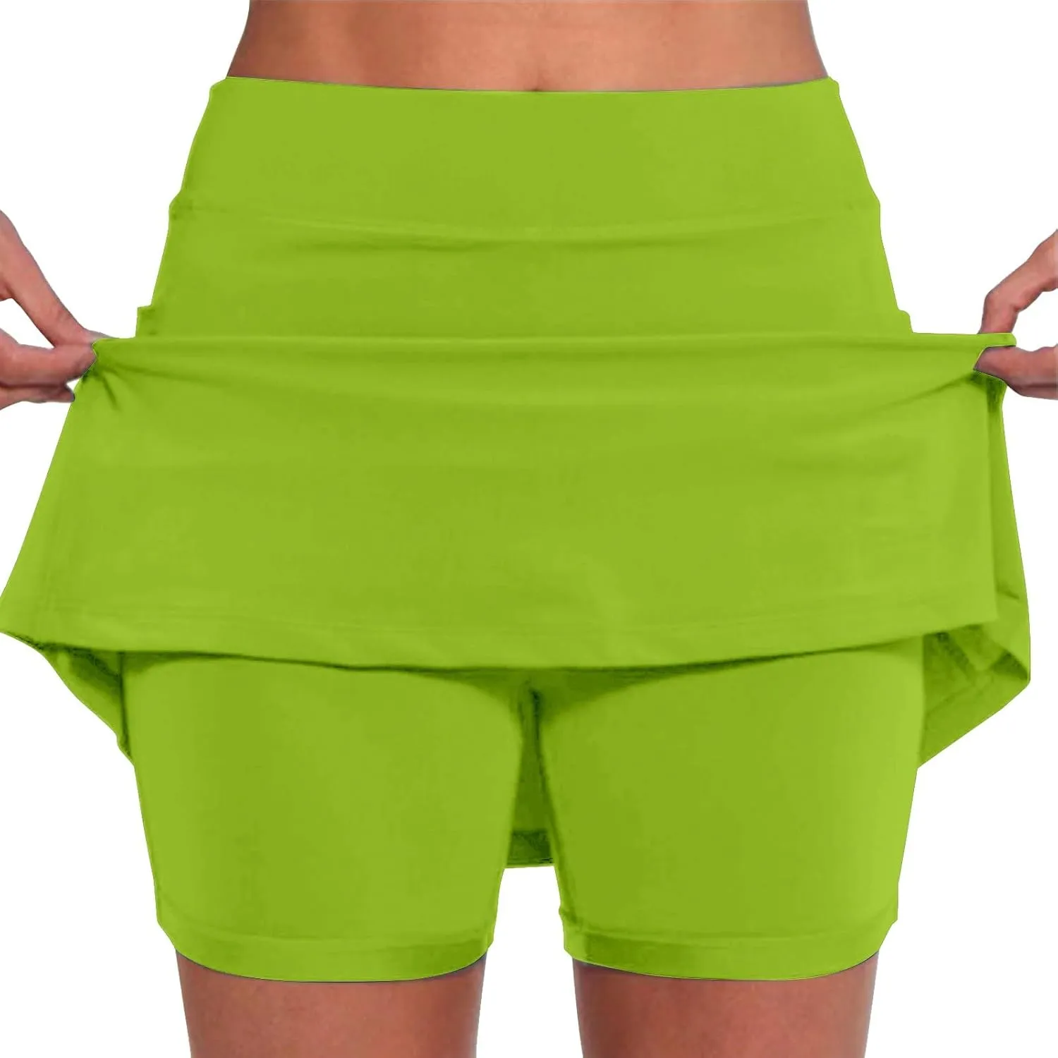 aihihe Summer Skirts for Women 2024 Tennis Dresses for Women Navy Black a line Skirt with Pockets for Women
