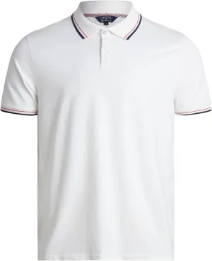 Ben Sherman Men's Polo Shirt - Regular Fit 2-Button Short Sleeve Shirt - Casual Stretch Polo for Men (S-XL)