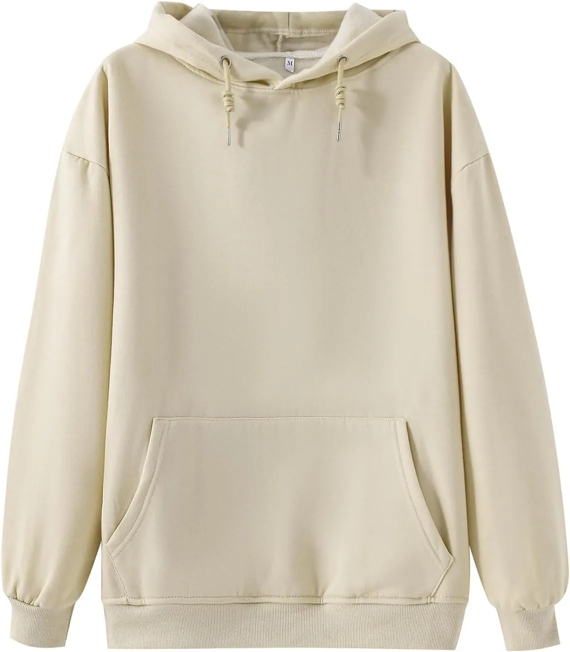 Bobeutou Women Oversized Letter Graphic Print Aesthetic Hoodies Preppy Hooded Sweatshirt Trendy Fleece Hoodie Pullover Top
