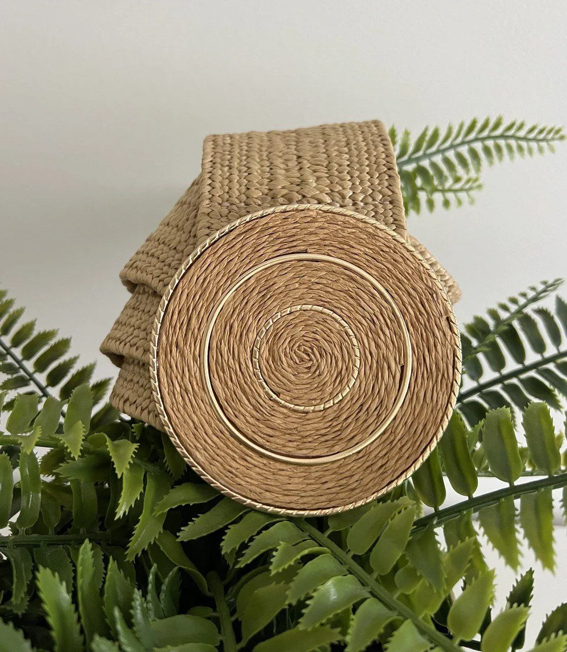 Boho Raffia Belt