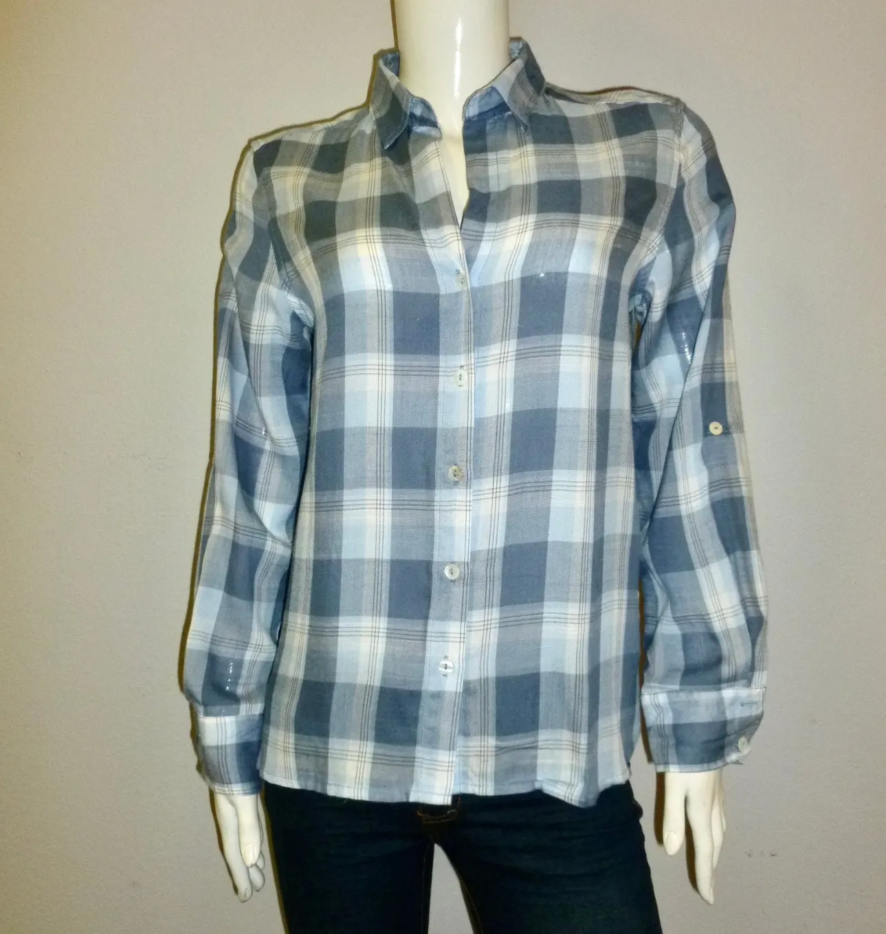 Button Down Plaid Shirt