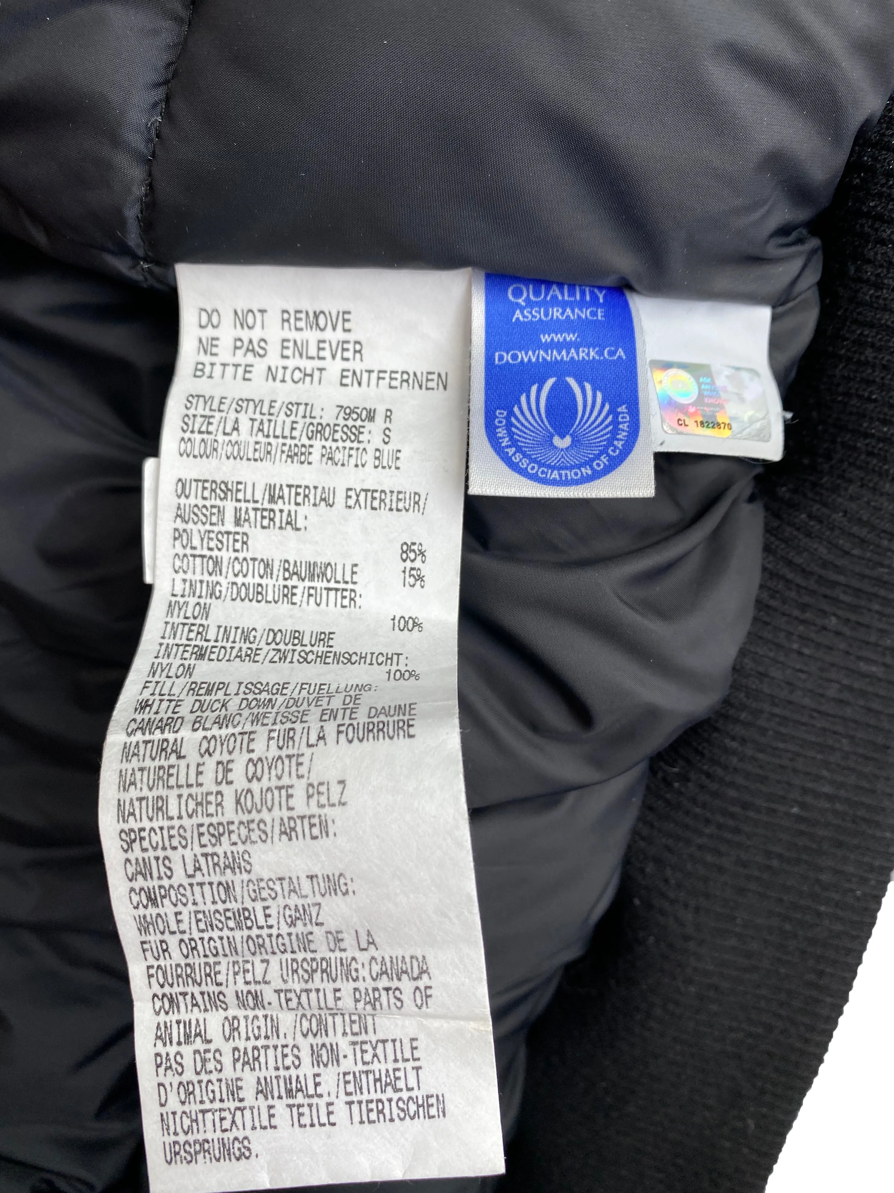 Canada Goose Blue Chilliwack Men's Jacket