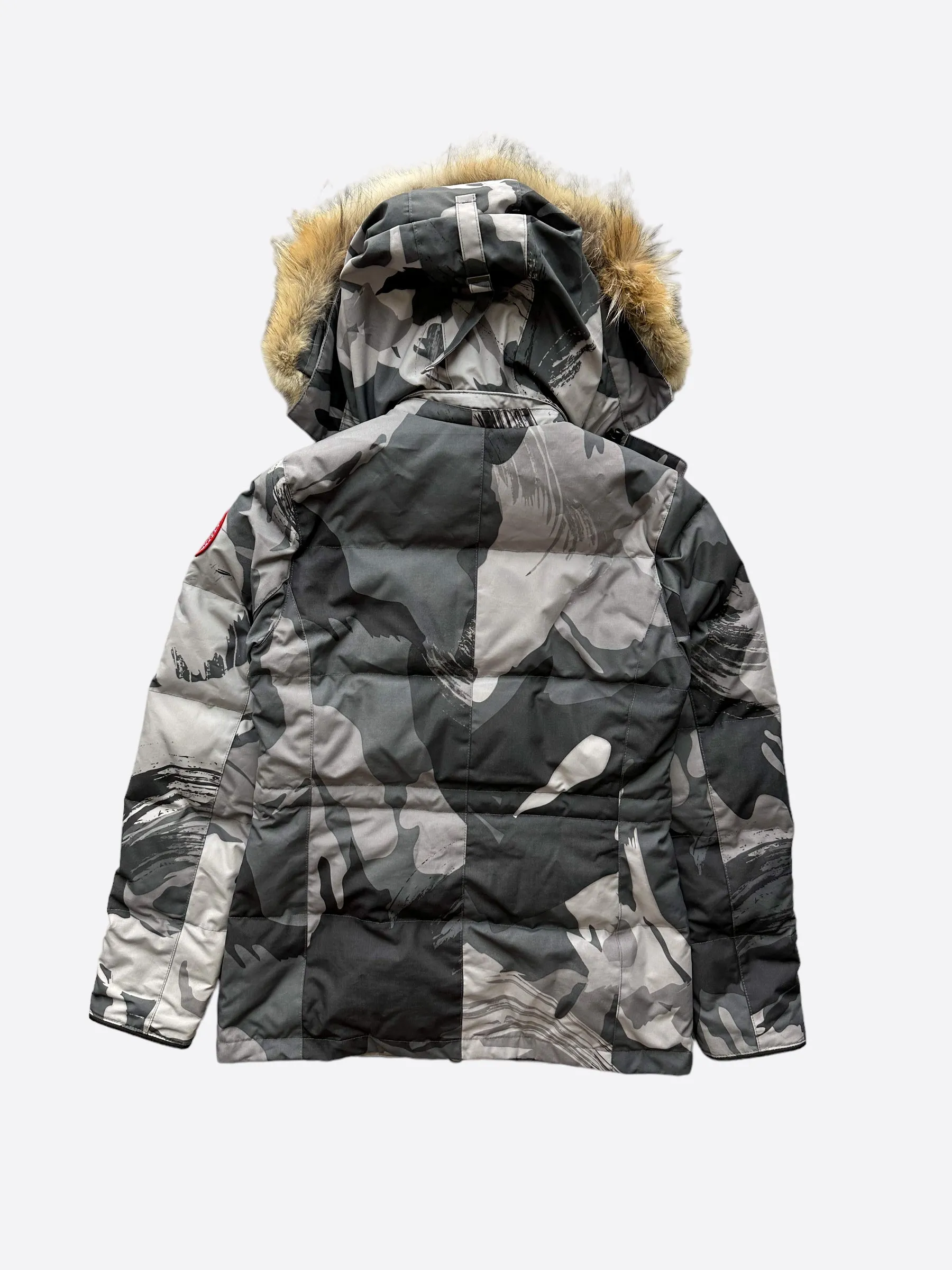 Canada Goose Grey Camo Chelsea Women's Jacket