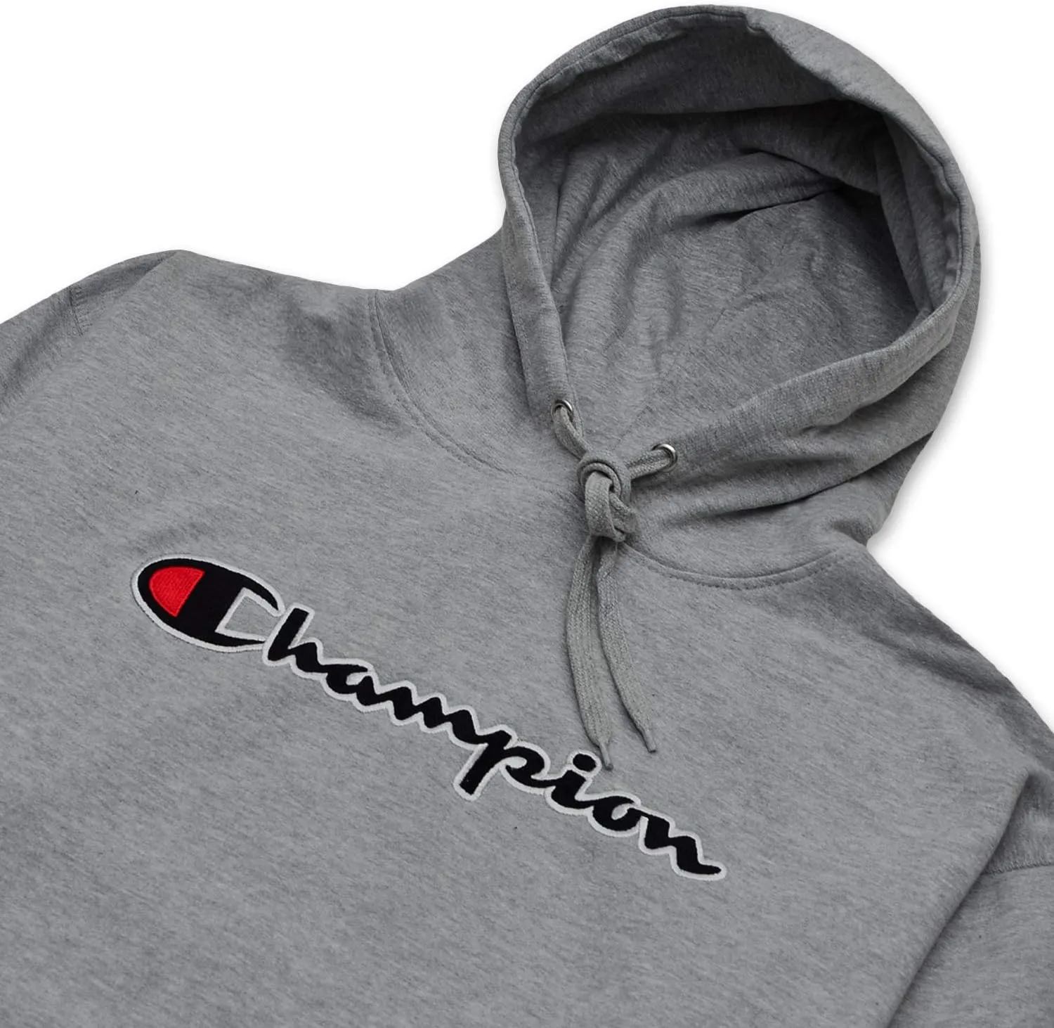 Champion Mens Hoodies Big and Tall - Embroidered Pullover Fleece Sweatshirt