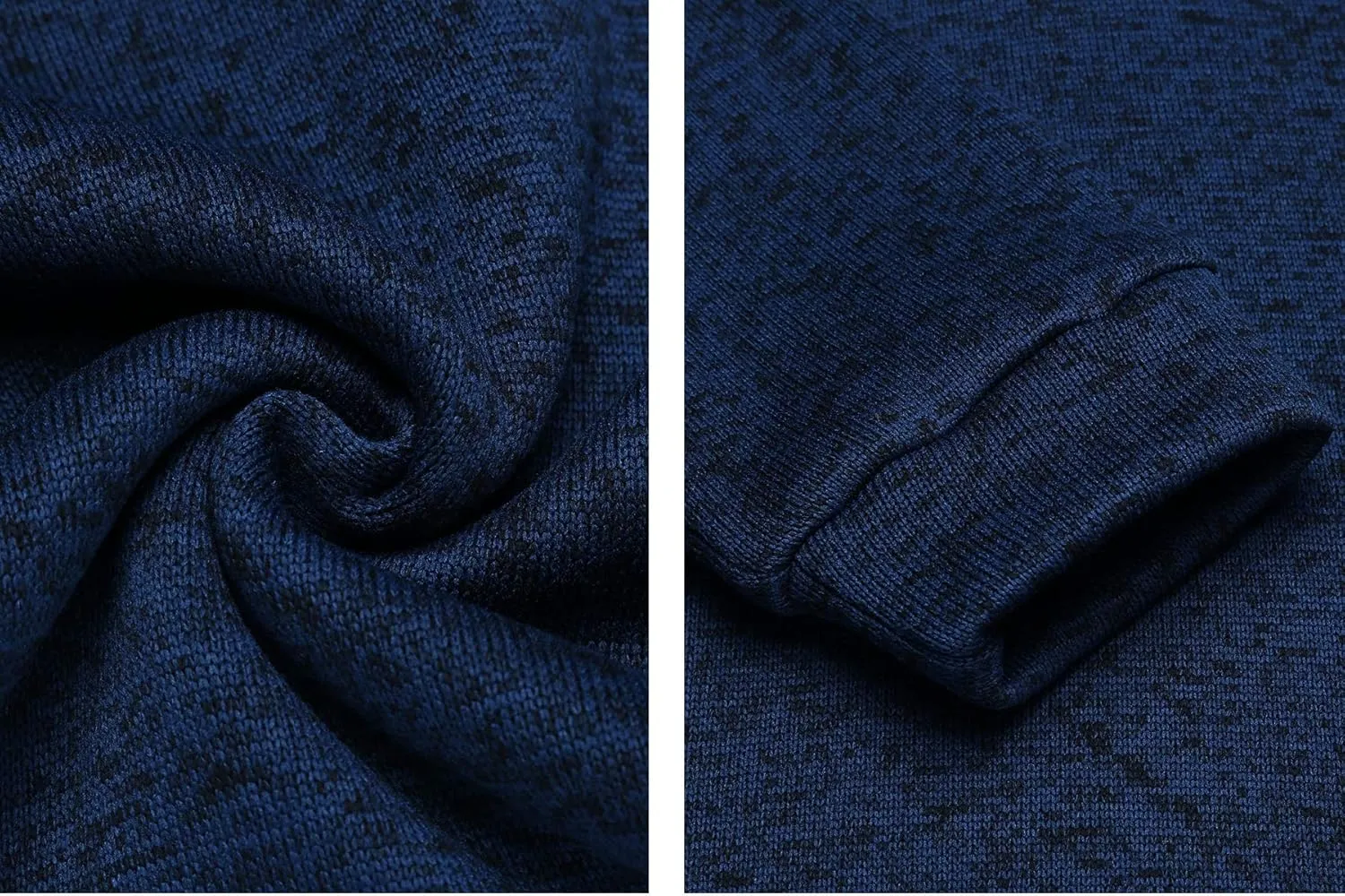 COOFANDY Men Casual Knit Pullover Sweatshirt Slim Fit Thermal Fashion Sweater