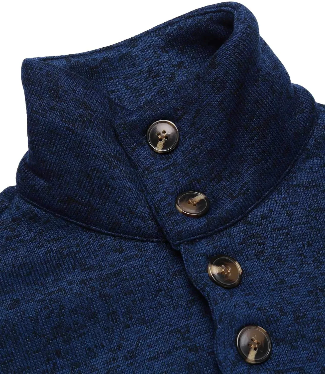 COOFANDY Men Casual Knit Pullover Sweatshirt Slim Fit Thermal Fashion Sweater