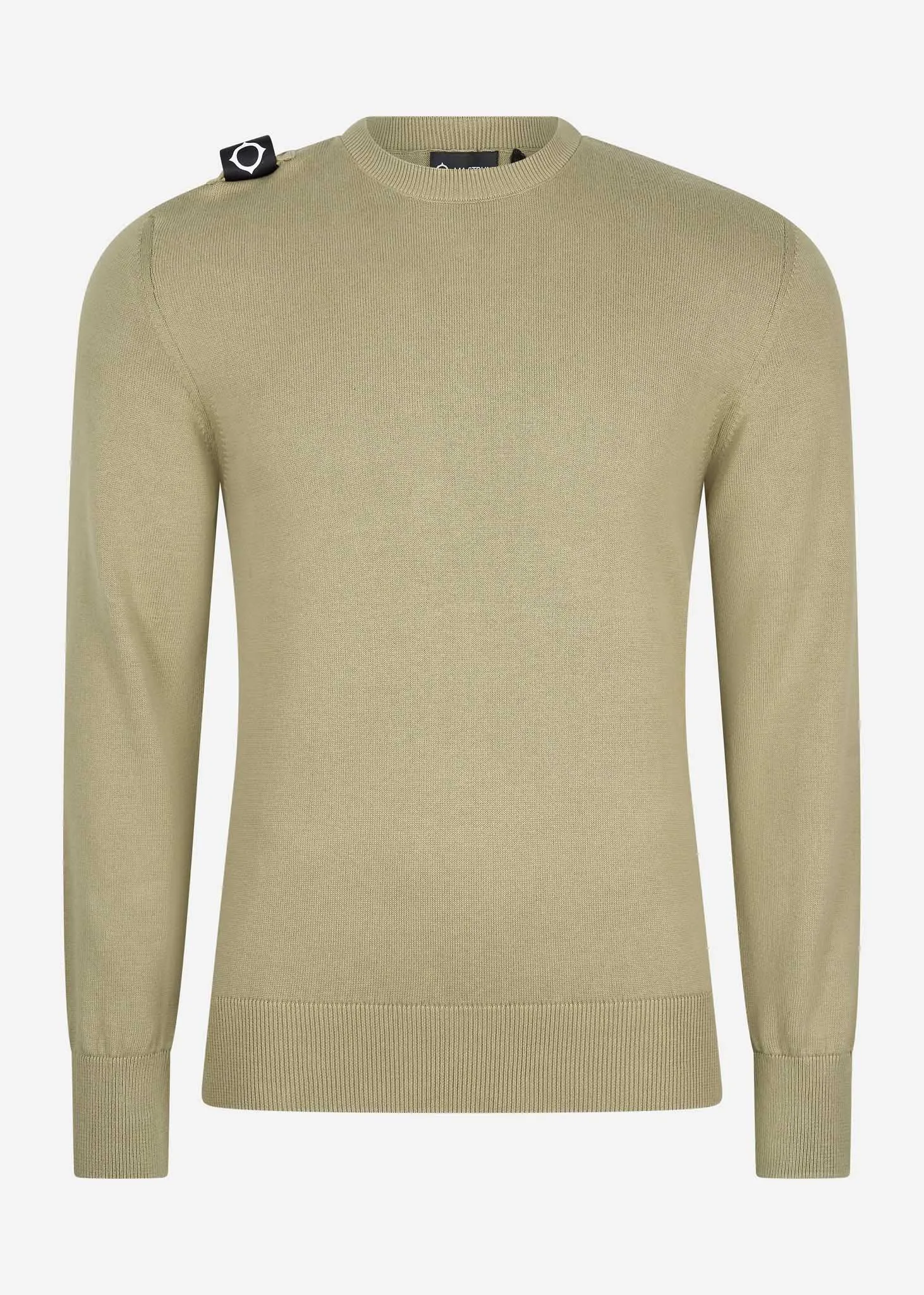 Crew neck knit - tea