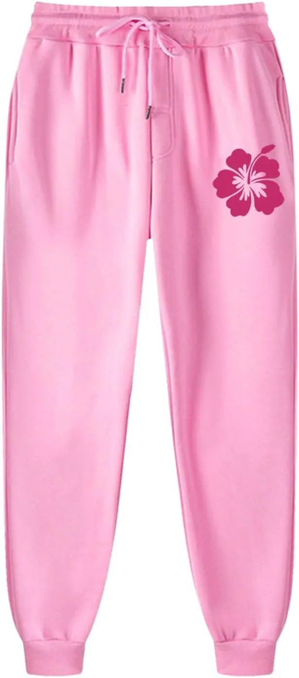 Cute 2 Piece Outfits for Women Teen Girls Preppy Puff 2024 Fall Fleece Pocket Drawstring Pullover Oversized Sweatpant