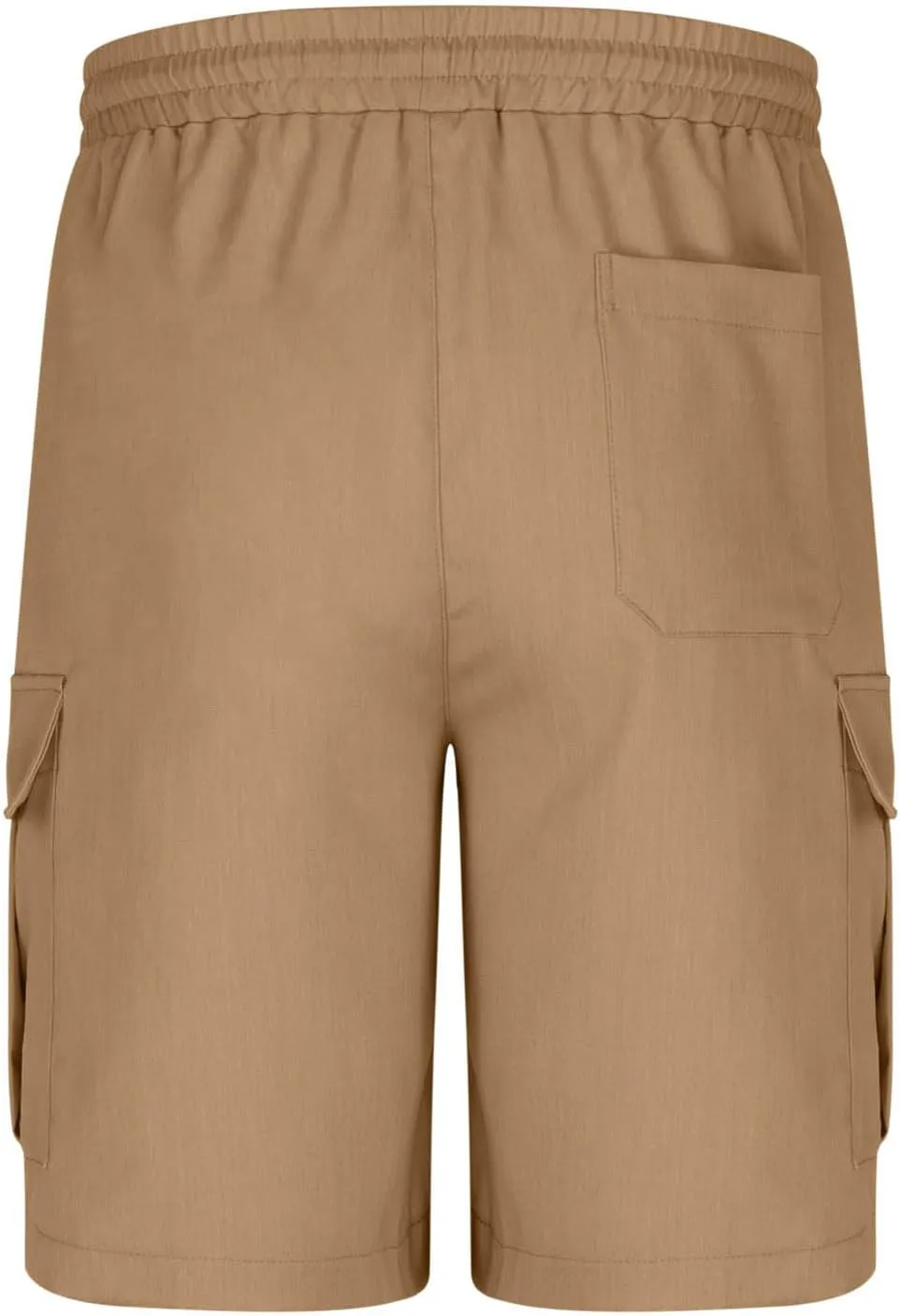 Dgoopd Cargo Shorts for Men Stretch Waist Casual Loose Drawstring Quick Dry Hiking Tactical Outdoor Work Shorts Summer 2025