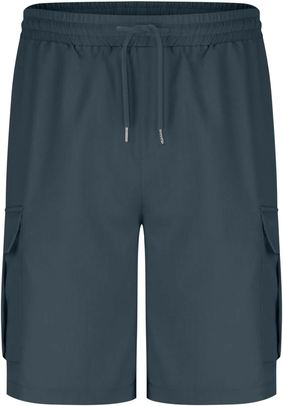 Dgoopd Cargo Shorts for Men Stretch Waist Casual Loose Drawstring Quick Dry Hiking Tactical Outdoor Work Shorts Summer 2025
