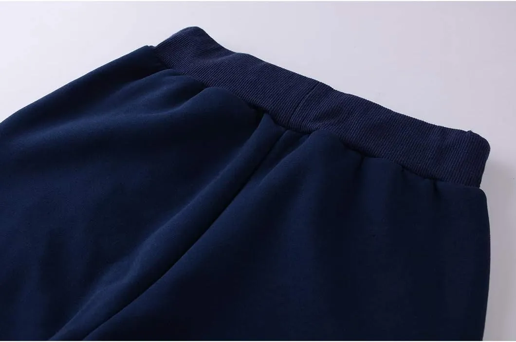 Duyang Women's Warm Sherpa Lined Sweatpants Athletic Jogger Harem Pants