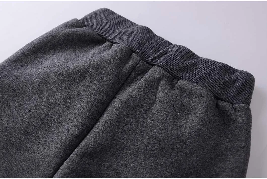 Duyang Women's Warm Sherpa Lined Sweatpants Athletic Jogger Harem Pants