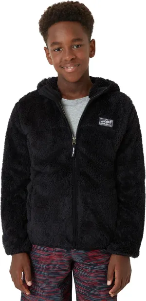 Eddie Bauer Kids' Zip Up - Kids' Full Zip Ultra Soft Sherpa Fleece Hoodie Sweatshirt for Boys and Girls (5-20)
