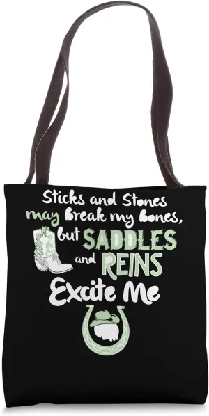 Equestrian Gift - May saddles rein Tote Bag
