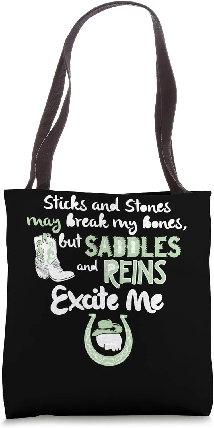Equestrian Gift - May saddles rein Tote Bag