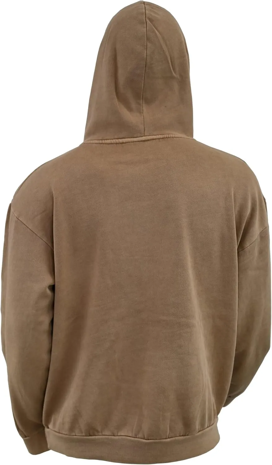 Expert Brand USA-Made Men's Oversized Heavyweight Cotton Pullover Hoodie