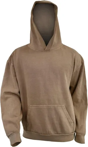 Expert Brand USA-Made Men's Oversized Heavyweight Cotton Pullover Hoodie