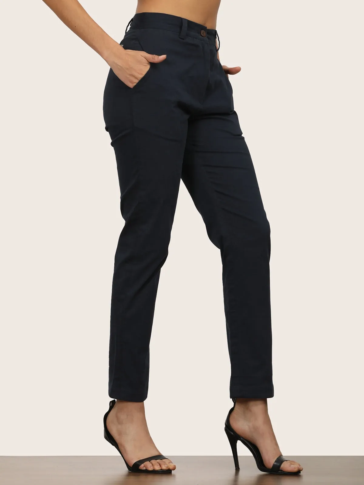 Flat Frontend Straight Leg Chinos