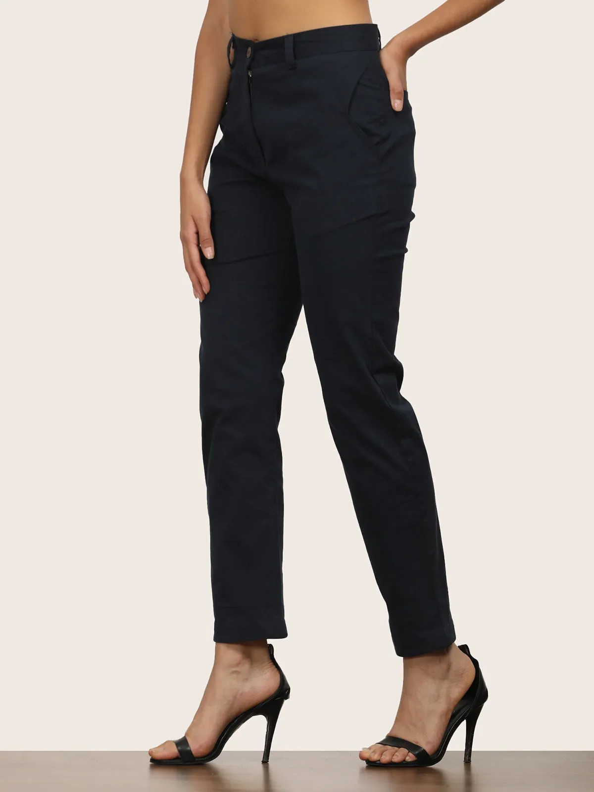 Flat Frontend Straight Leg Chinos