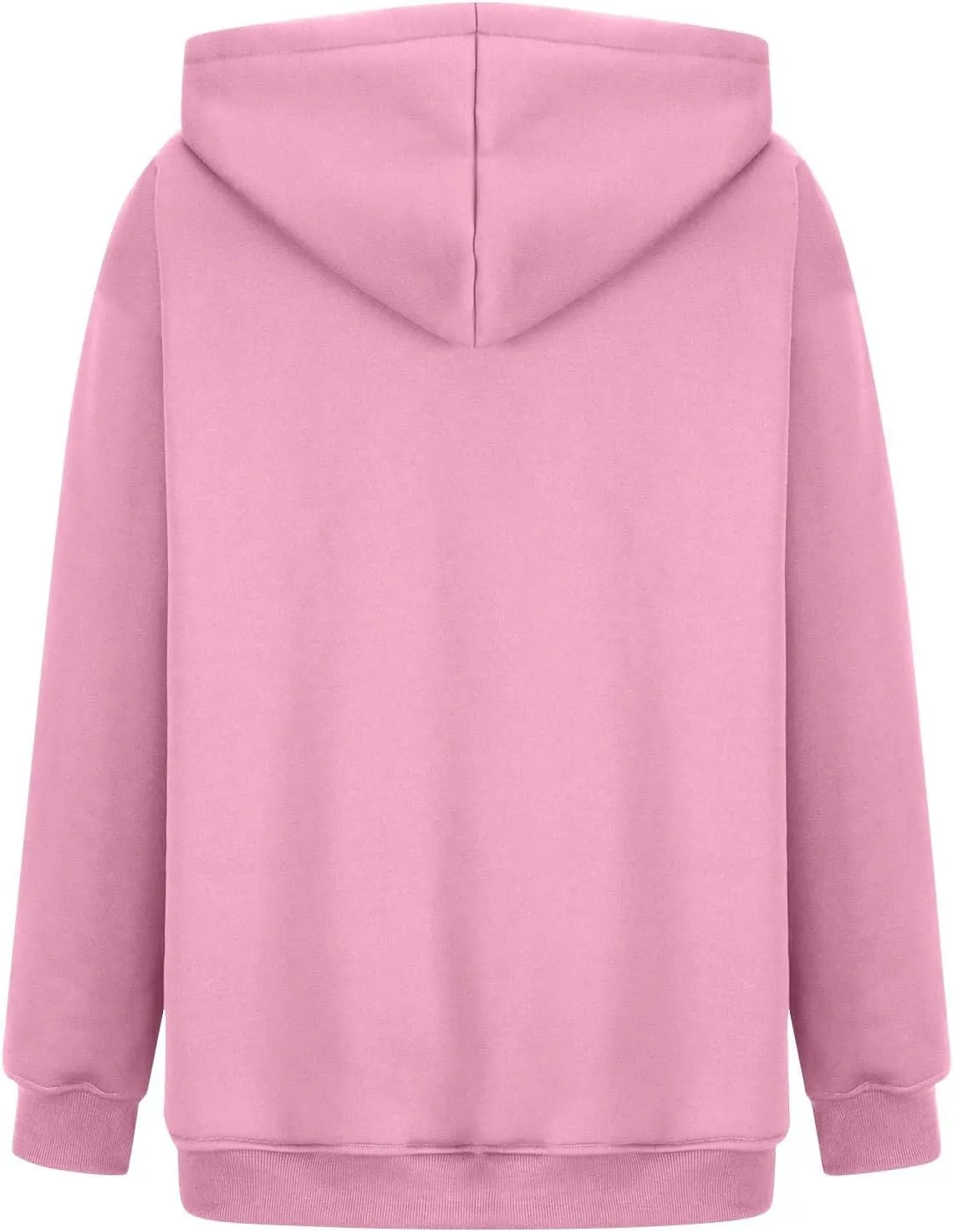Fleece Hoodies for Women Trendy Lightweight Oversized Sweatshirt Baggy Drawstring Y2K Hoodie Pullover Tops w/Pockets
