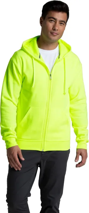 Fruit of the Loom Unisex Adult EverSoft Fleece Full Zip Hoodie Sweatshirt