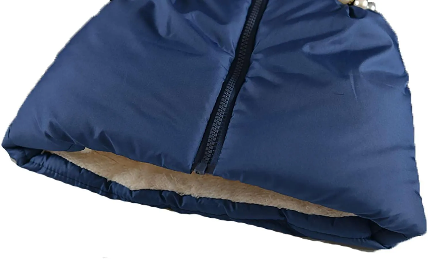 Girls Padded Coat Kids Winter Thick Jacket Hooded Warm Cotton Jacket