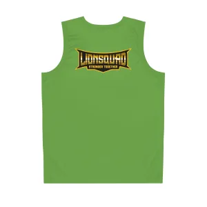 Green "Sun Gold Lion" Basketball Jersey (AOP)