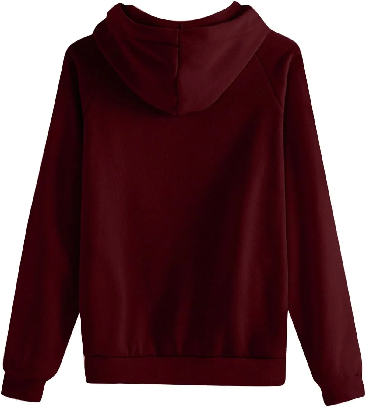Gumipy Oversized Hoodies for Women Drawstring Fleece Womens Hoodies Sweatshirts Y2K Long Sleeve Hoodies Pullover Winter Coats