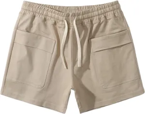 Gym Shorts Men,Mens Basic Running Fitness Pants Summer Short Pants Casual Comfy Workout Pant Mens Baggy Cargo Pants