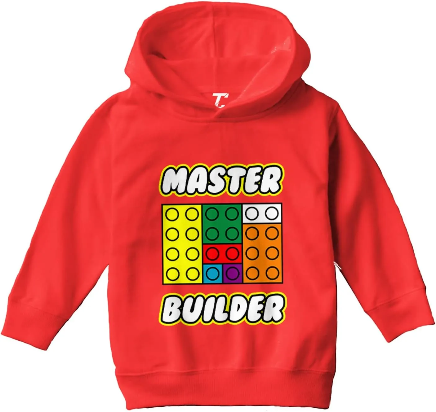 Haase Unlimited Master Builder - Build Blocks Toddler/Youth Fleece Hoodie