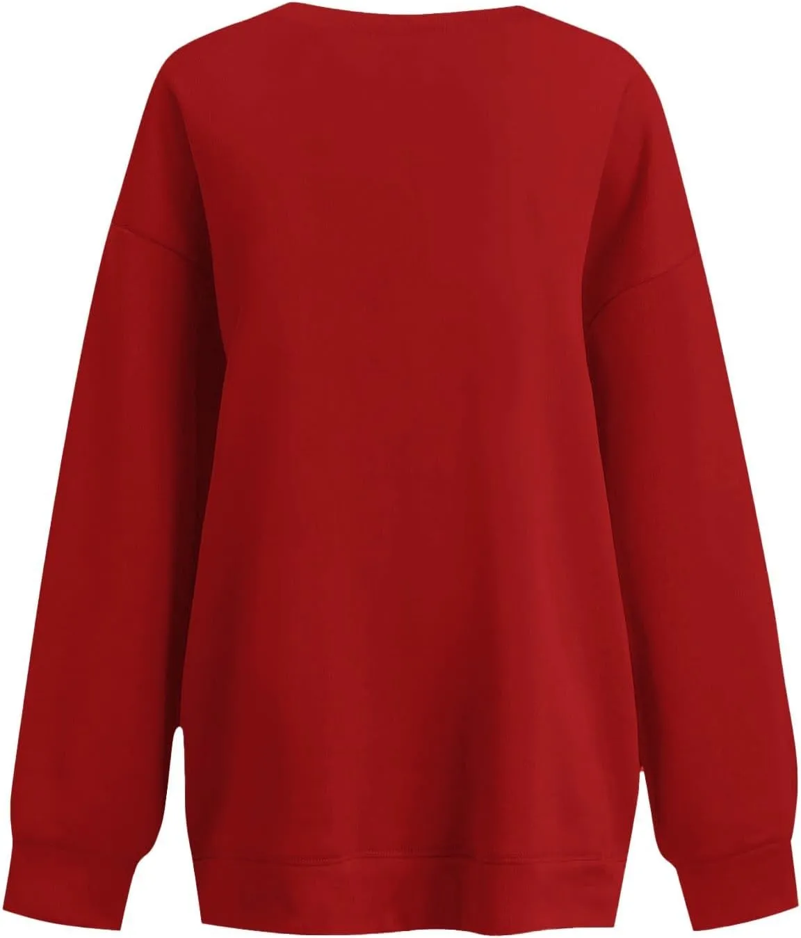 Halloween Sweatshirts for Women Long Sleeve Crewneck Cute Spooky Pullover Tops Oversized Halloween Ghost Shirt