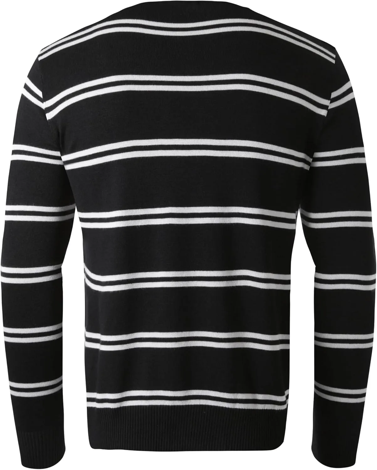 Hat and Beyond Mens Premium Knit Sweater Slim Fit Lightweight Pullover Long Sleeve Crewneck & V-Neck Sweatshirt