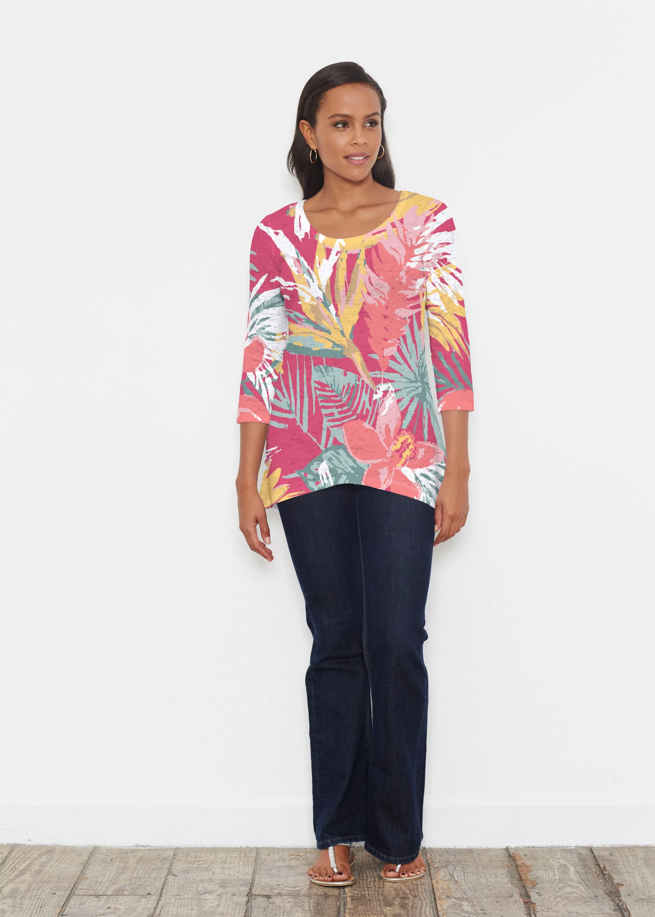 Havana (16152) ~ Katherine Hi-Lo Thermal Tunic