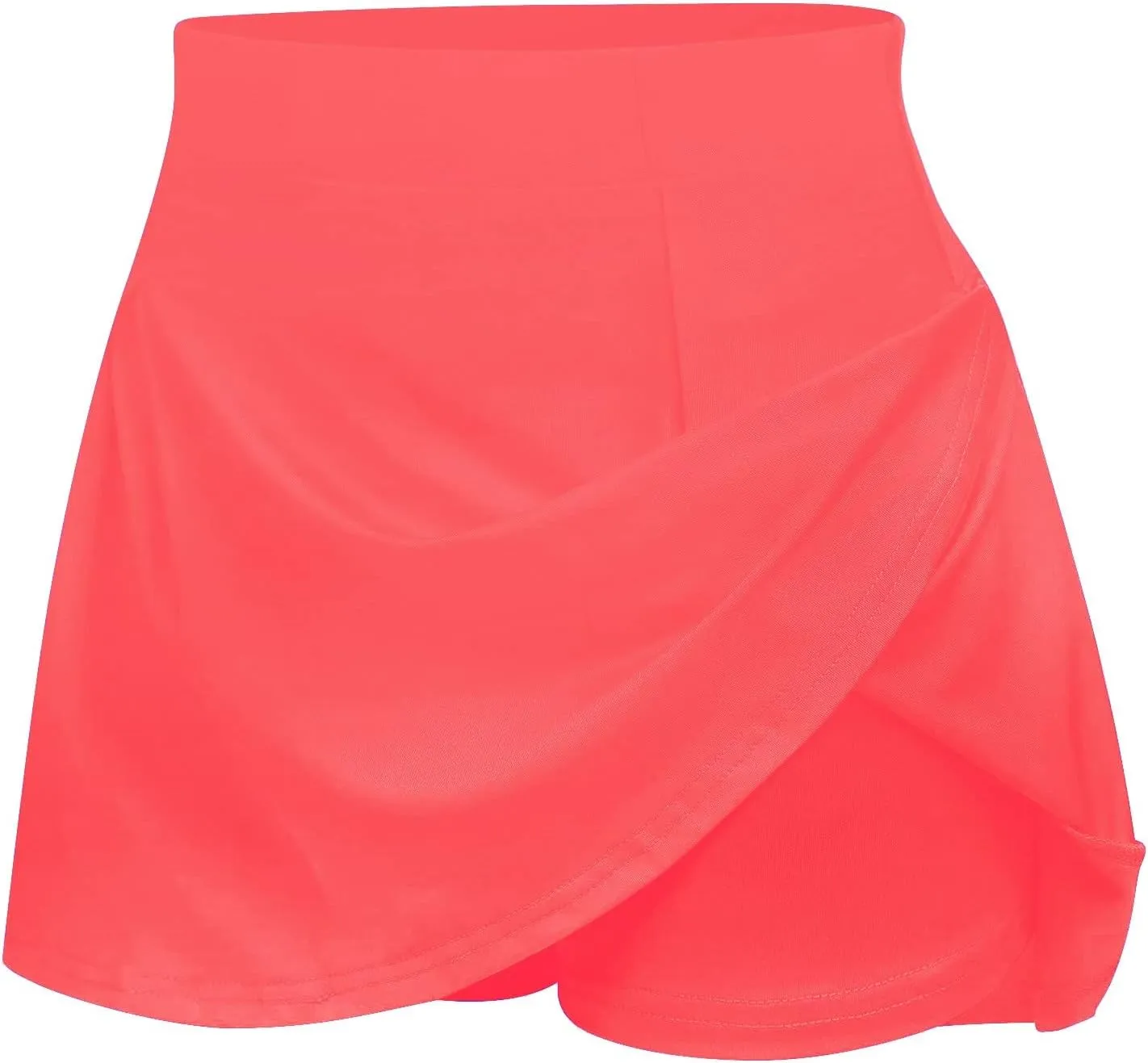 HGps8w Flowy Tennis Skirt for Women with Built-in Shorts Stretchy High Waisted Athletic Golf Skorts Skirts for Running Casual
