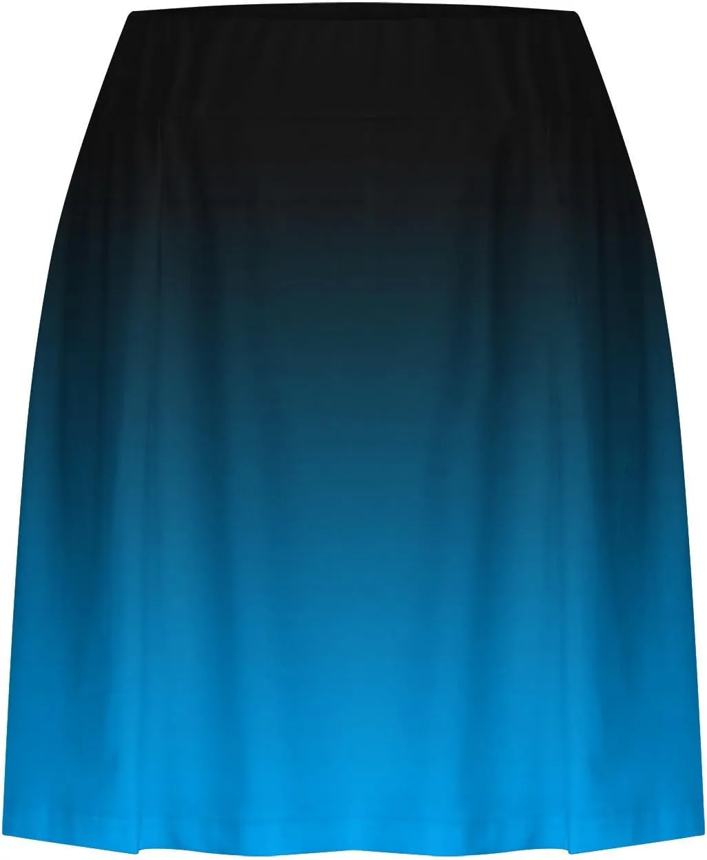 HGps8w Women's Tennis Skirt with Built-in Shorts Stretchy High Waisted Gradient Flowy Athletic Running Golf Skorts Skirts