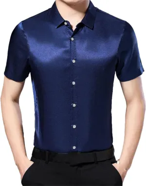 Hgvcfcv Men's Polo Shirts Quick-Dry Casual Golf Shirt Short Sleeve Polos Summer Golf Shirt Spandex Shirts for Men