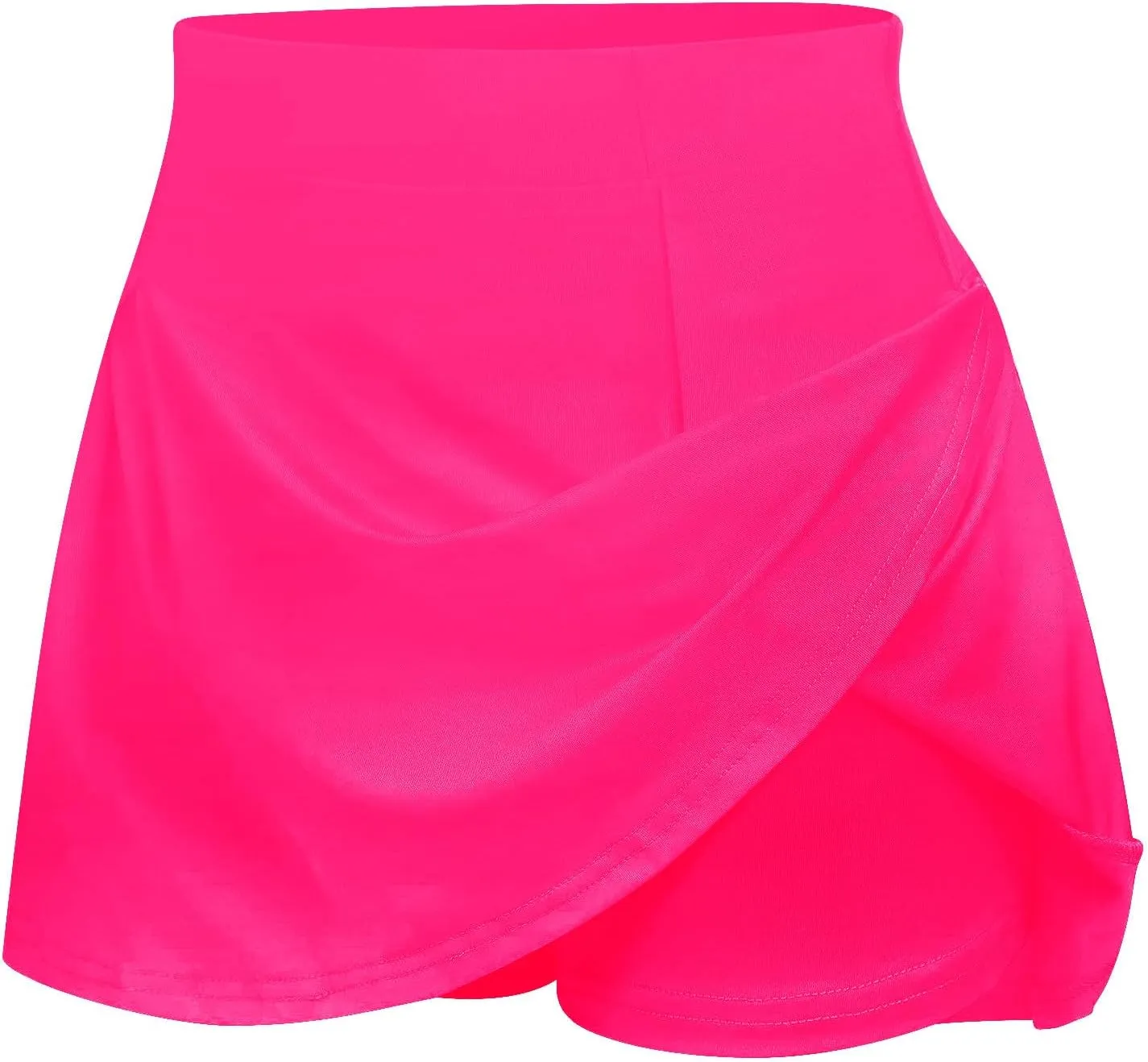 hlysgo Tennis Skorts for Women 2025 Summer High Waisted Workout Pickleball Mini Skirt Solid Sport Athletic Casual Shorts