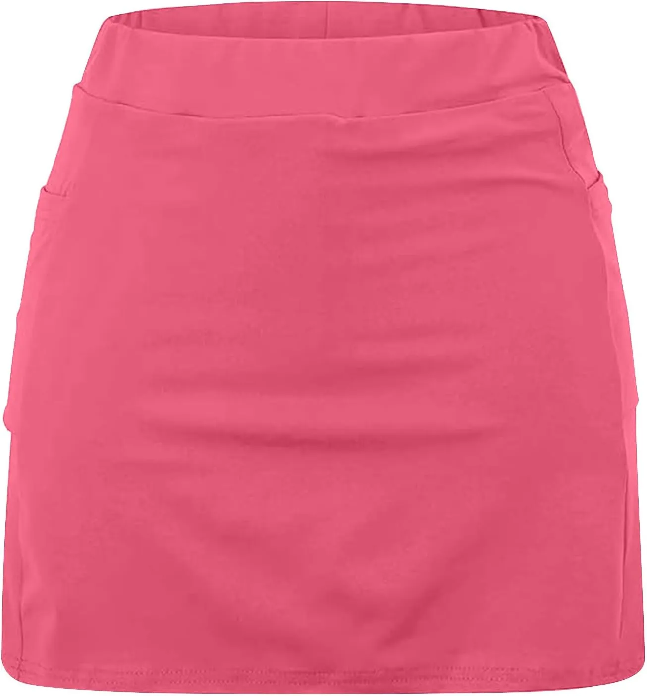 hlysgo Women's Plus Size Skort High Waisted Dressy Casual Workout Hiking Skirts Summer Athletic Tennis Shorts for Teen Girls