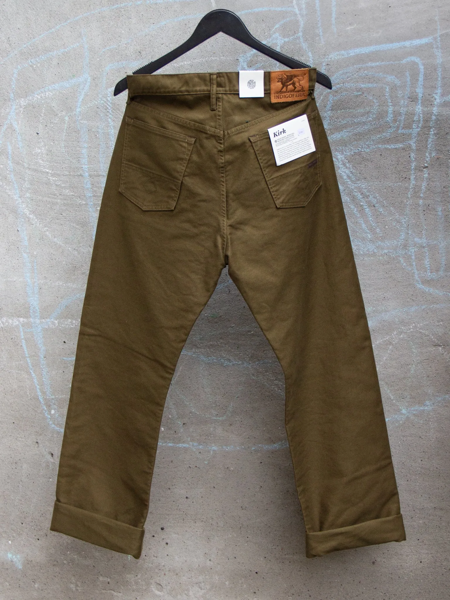 Indigofera, Kirk, Bedford Dark Olive