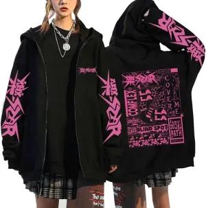 Kpop Stray Kids Album STAR Hoodie Jacket Felix Hyunjin Bangchan Lee Know Zippered Sweatershirts Jacket
