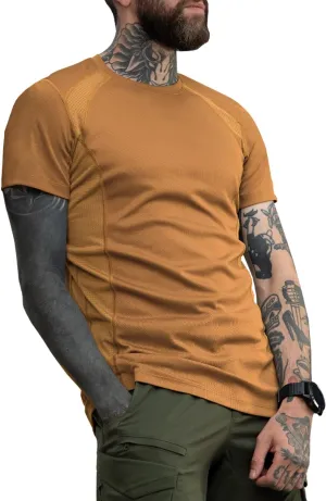 M-Tac Athletic T-Shirt Gen.2 - Breathable Polyester Military T-Shirt with Short Sleeve and Crew Neck for Men