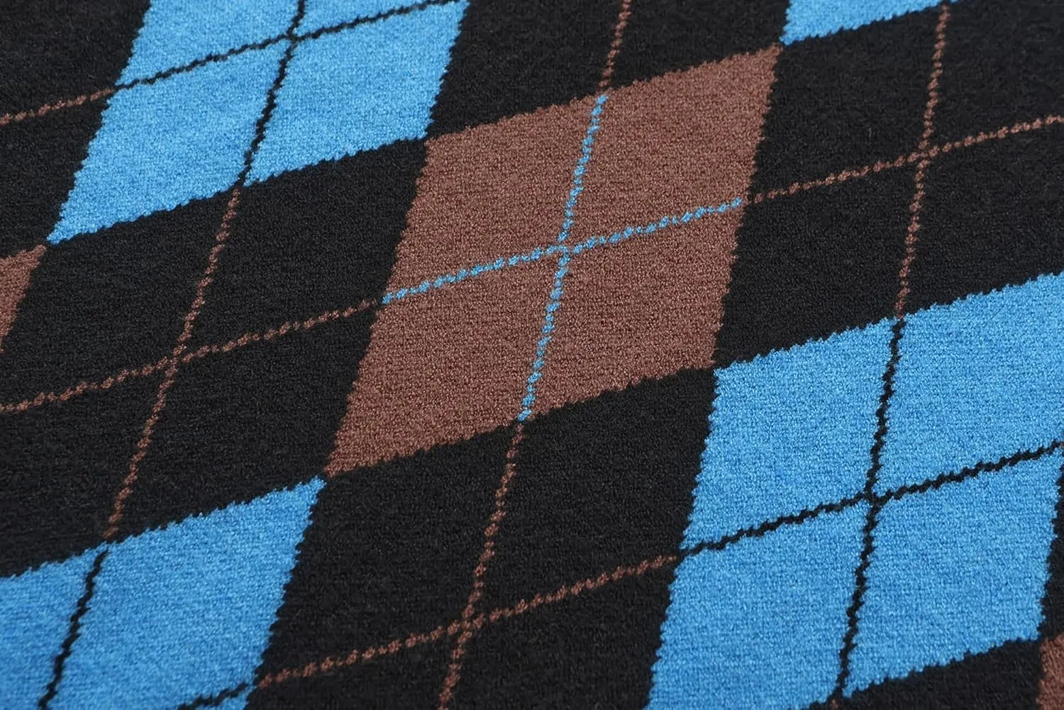 Men's Wool Blend Plaid Sweater V Neck Knitted Long Sleeve Argyle Pullover for Casual Or Dressy Wear