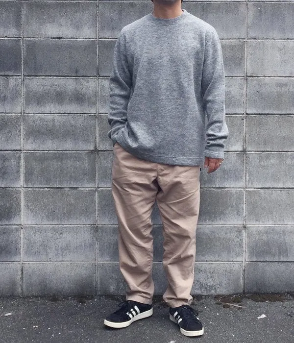 MHL./SOFT SHETLAND WOOL KNIT (GRAY)