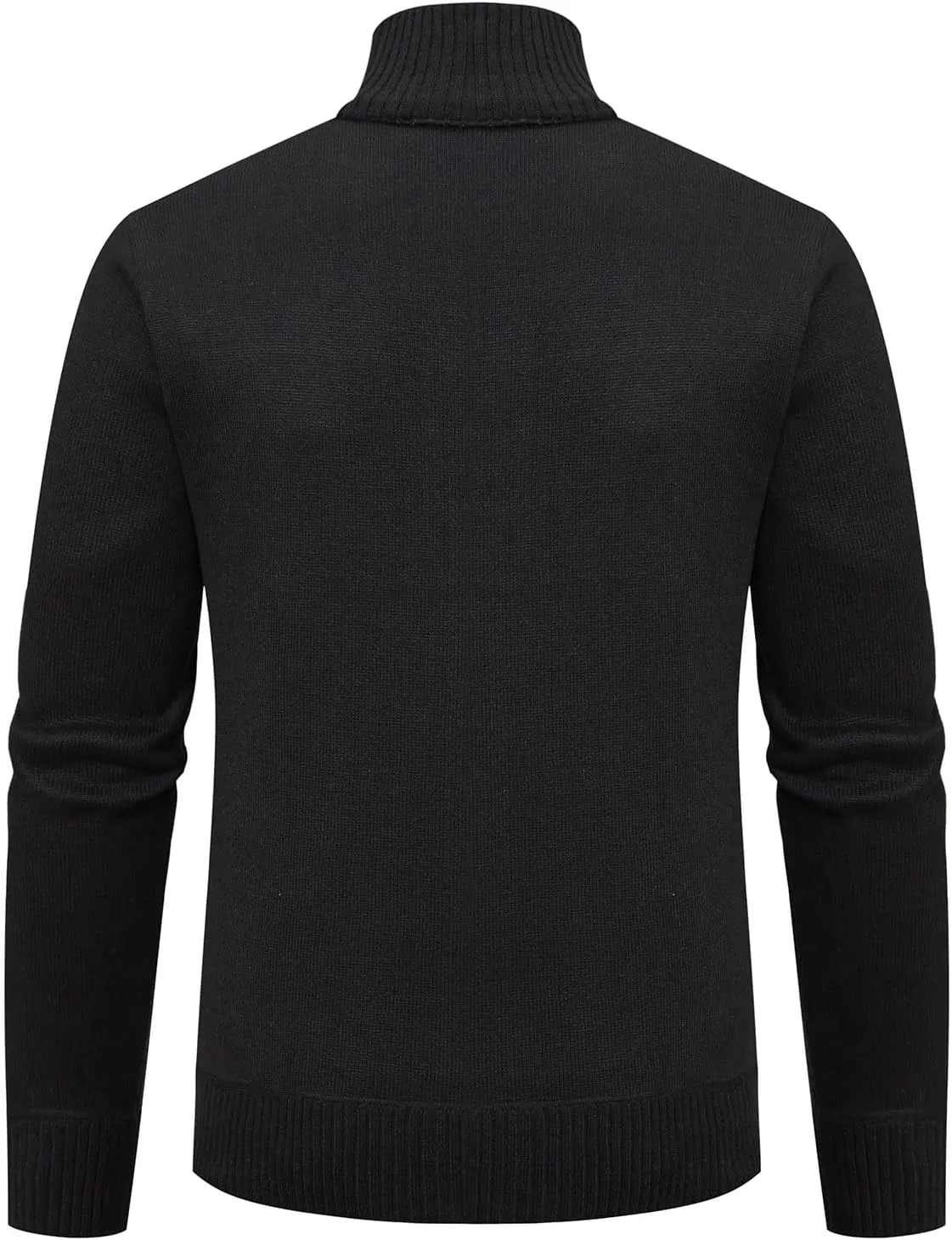 Mylldey Mens Sweater Cardigan Full Zip Knitted Long Sleeve Sweaters Men Workout Outfits