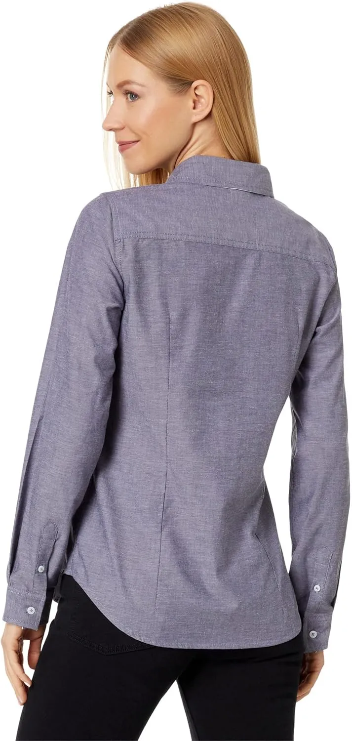 Oxford Shirt with Multi-Tonal Small Logo