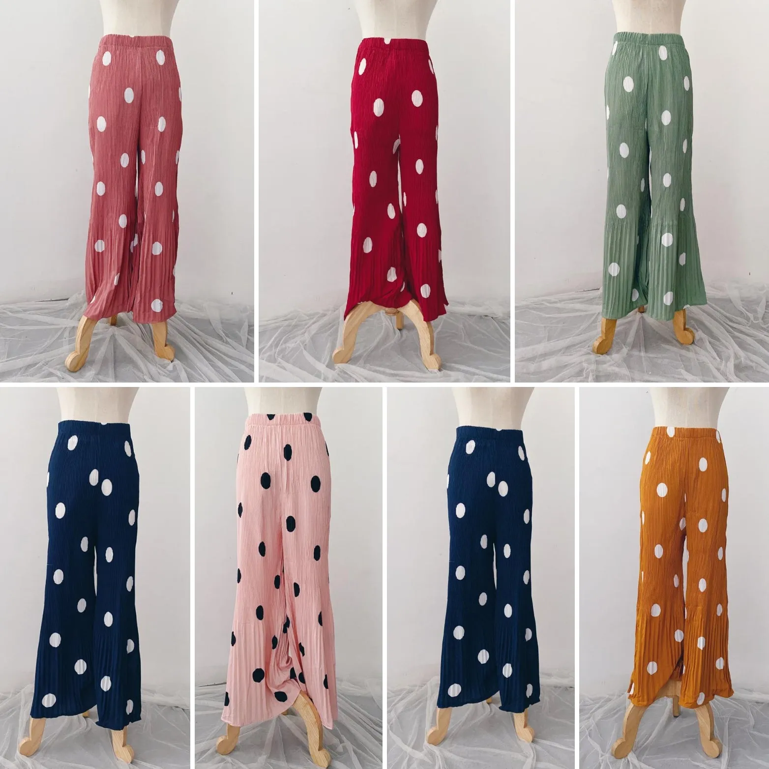 Pleated Pants