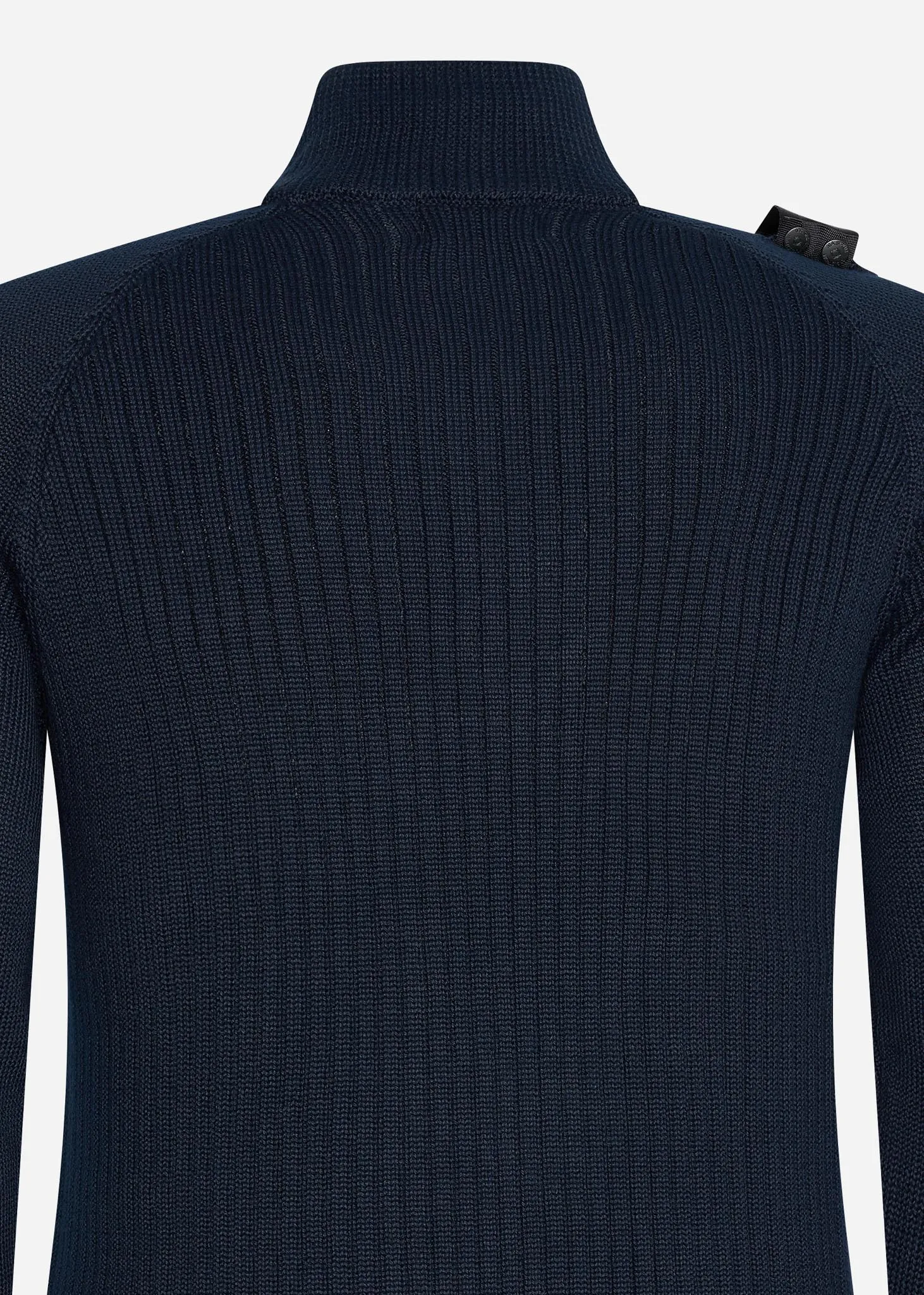 Quarter zip knit - ink navy